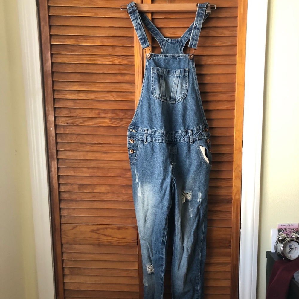 Jean overalls